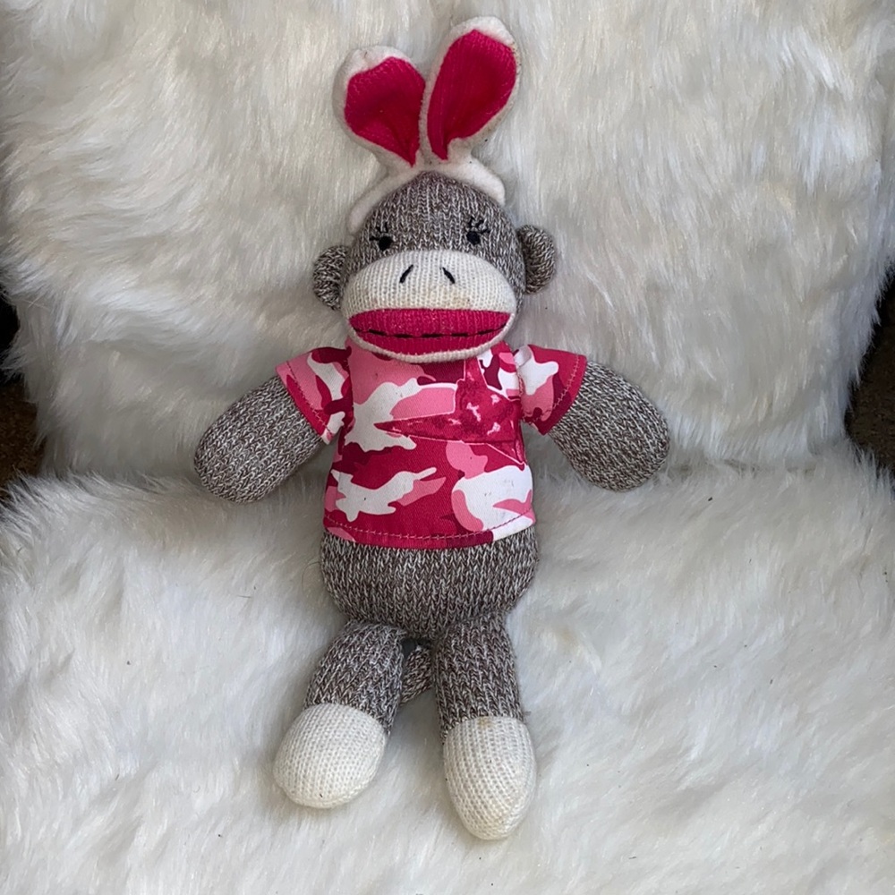 Easter sock monkey